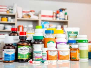 Produse farmaceutice esențiale pentru sănătate.