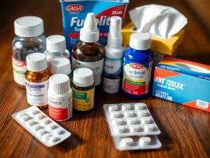 Remedii și medicamente esențiale pentru răceală și gripă.